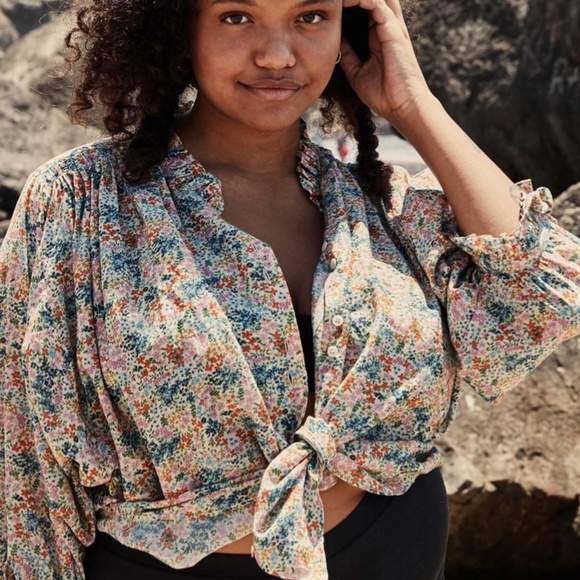 Doen Tops - Doen Rose Top, NWT, in Lady Bird Floral!